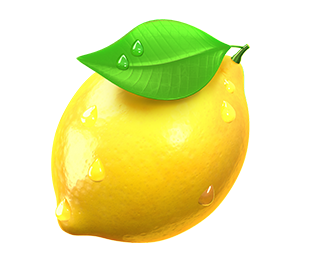 7 Gold Fruits Symbol citronu