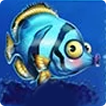 Fishtastic Symbol modré ryby
