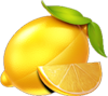 Mighty Munching Melons Symbol citronu