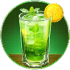 Strawberry Cocktail Symbol zeleného koktejlu