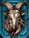 Shields of Lambda Goat Symbol
