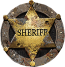 Deadwood RIP Symbol šerifského odznaku